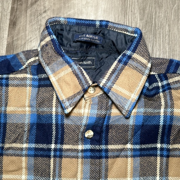 Ryan Keith Flannel Long Sleeve Button Down Shirt - Medium - Picture 6 of 6
